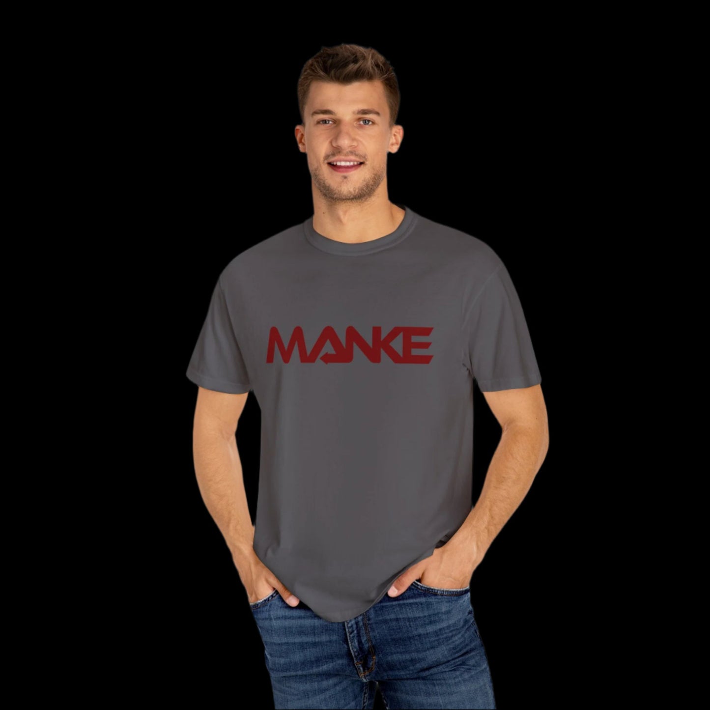 MANKE Garment-Dyed T-shirt