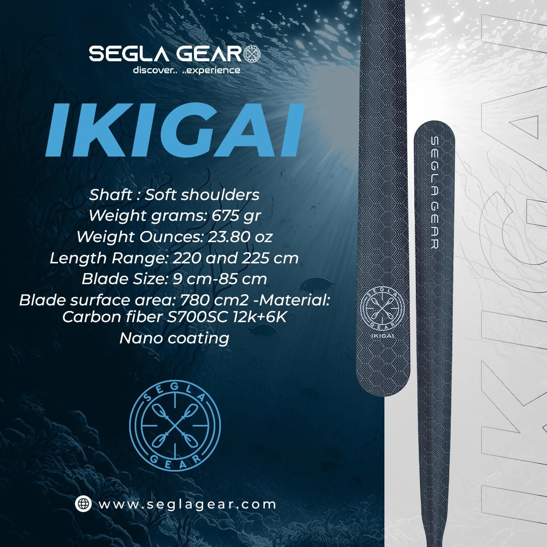 Ikigai Carbon Fiber Greenland Paddle