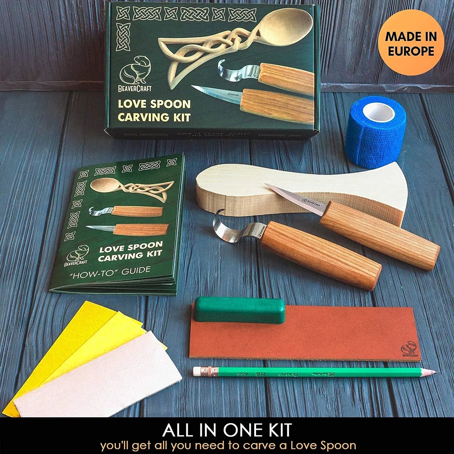 DIY04 - Celtic Spoon Carving Kit