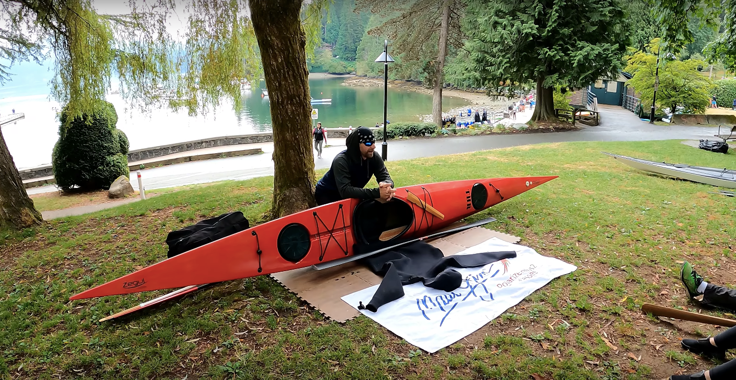 Rolling a Sea Kayak