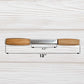 DK2S - Drawknife in Leather Sheath